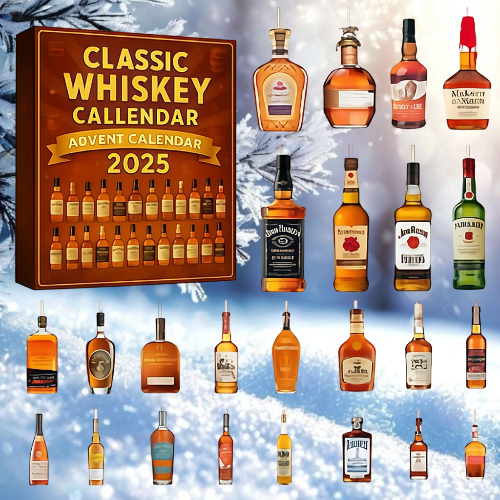 🔥Last Day Deal 50% OFF 🔥 2025 Whiskey Advent Calendar